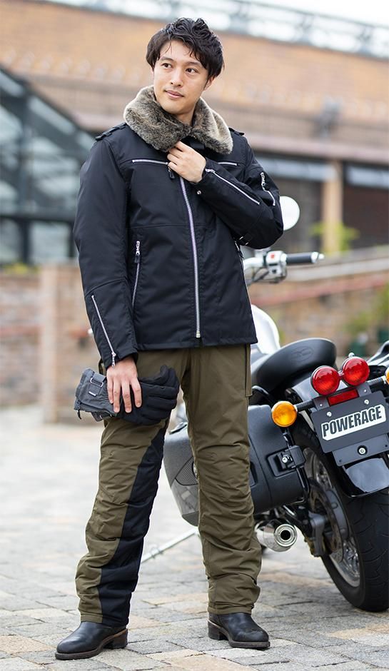 POWERAGE プリマロフトウォームパーカー Lサイズ　poronプロテクター POWERAGE プリマロフトウォームパーカー Lサイズ poron