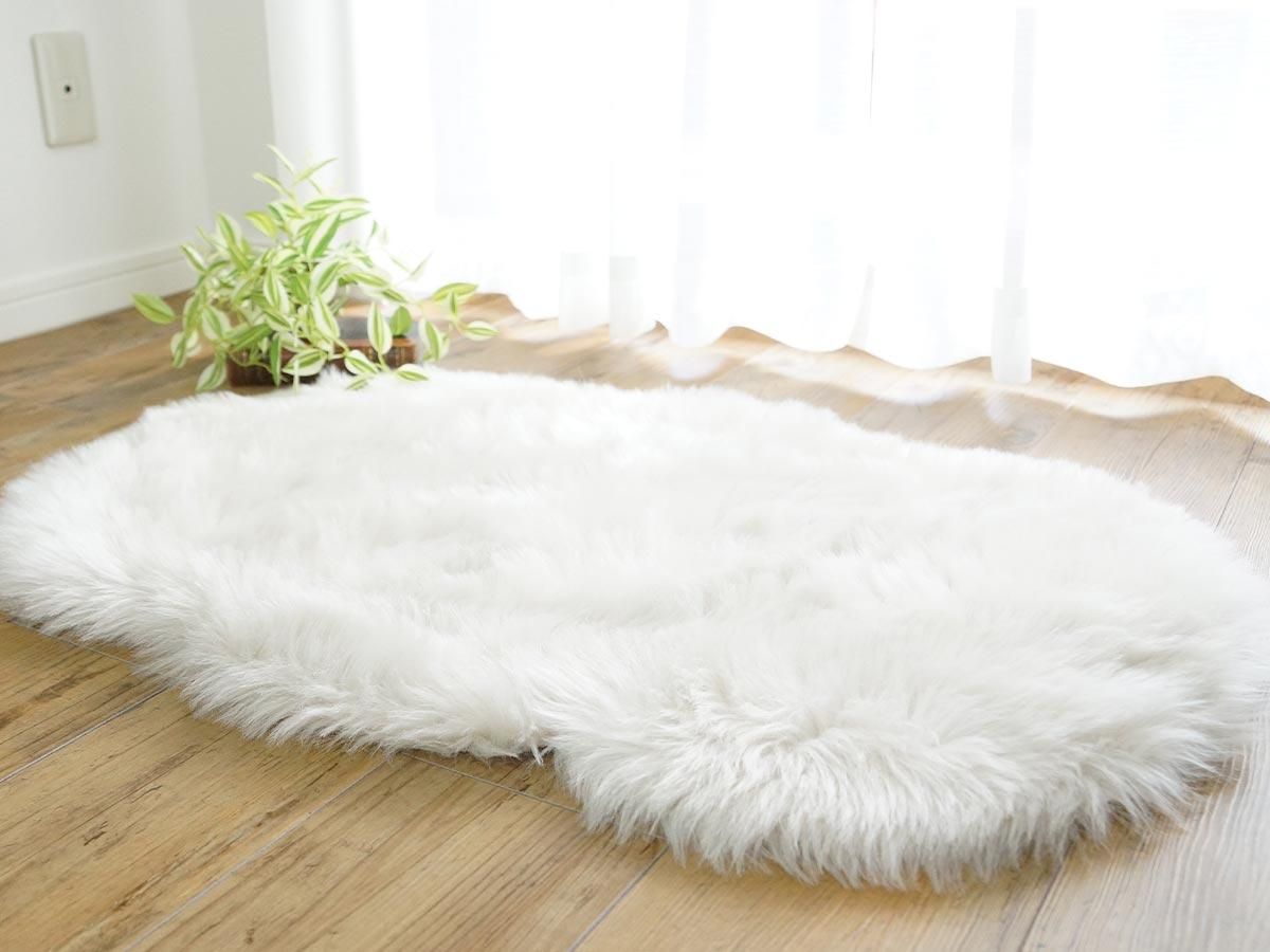 ふわふわフェイクファーマット 『フォックス』 約50x80cm - ラグ ふわふわフェイクファーマット 『フォックス』 約50x80cm - ラグ