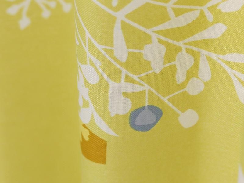 100サイズから選べる！まあるいお花畑柄が素敵な北欧デザインカーテン