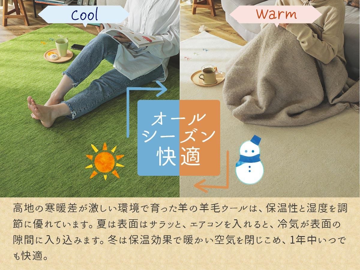 超激安!天然羊毛インド製手織りギャッベのマット『キヨラ 超激安!天然羊毛インド製手織りギャッベのマット『キヨラ