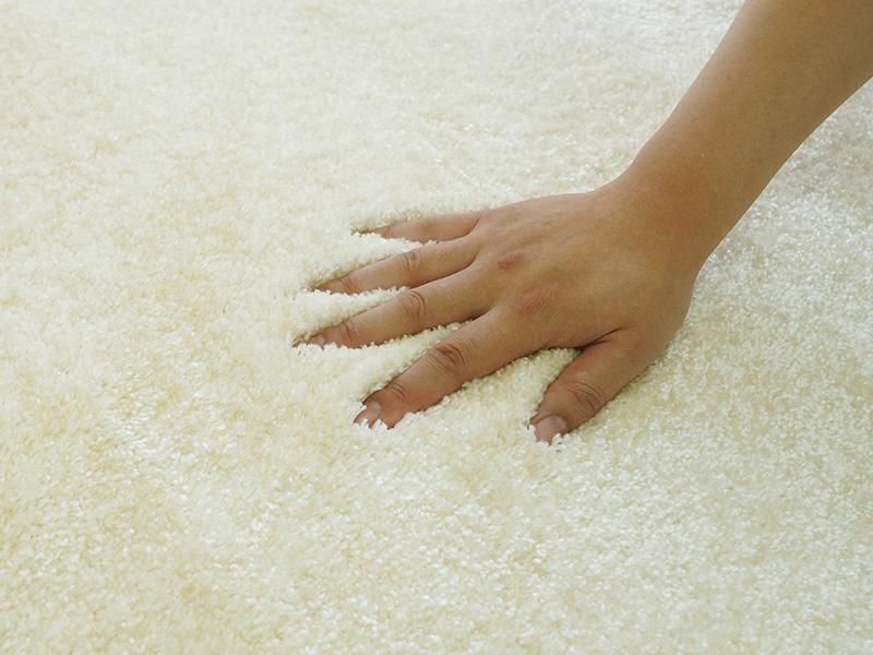 ✨ウール ラグ　エクリュ色　未使用　ジャスパー✨ ウール ラグ エクリュ色 未使用 ジャスパー NoMess／Perception