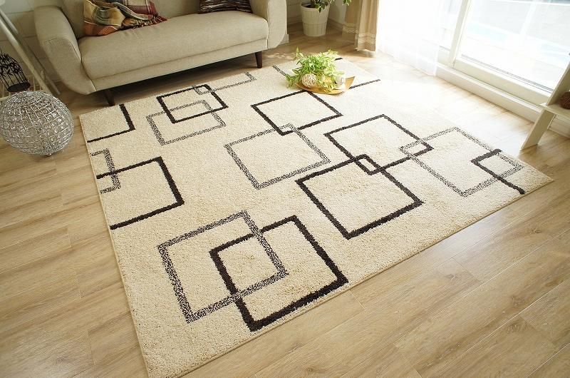 スクエアマット シャギーマット 韓国風マット ふかふか 200x250 151 スクエアマット シャギーマット 韓国風マット ふかふか 200x250 151