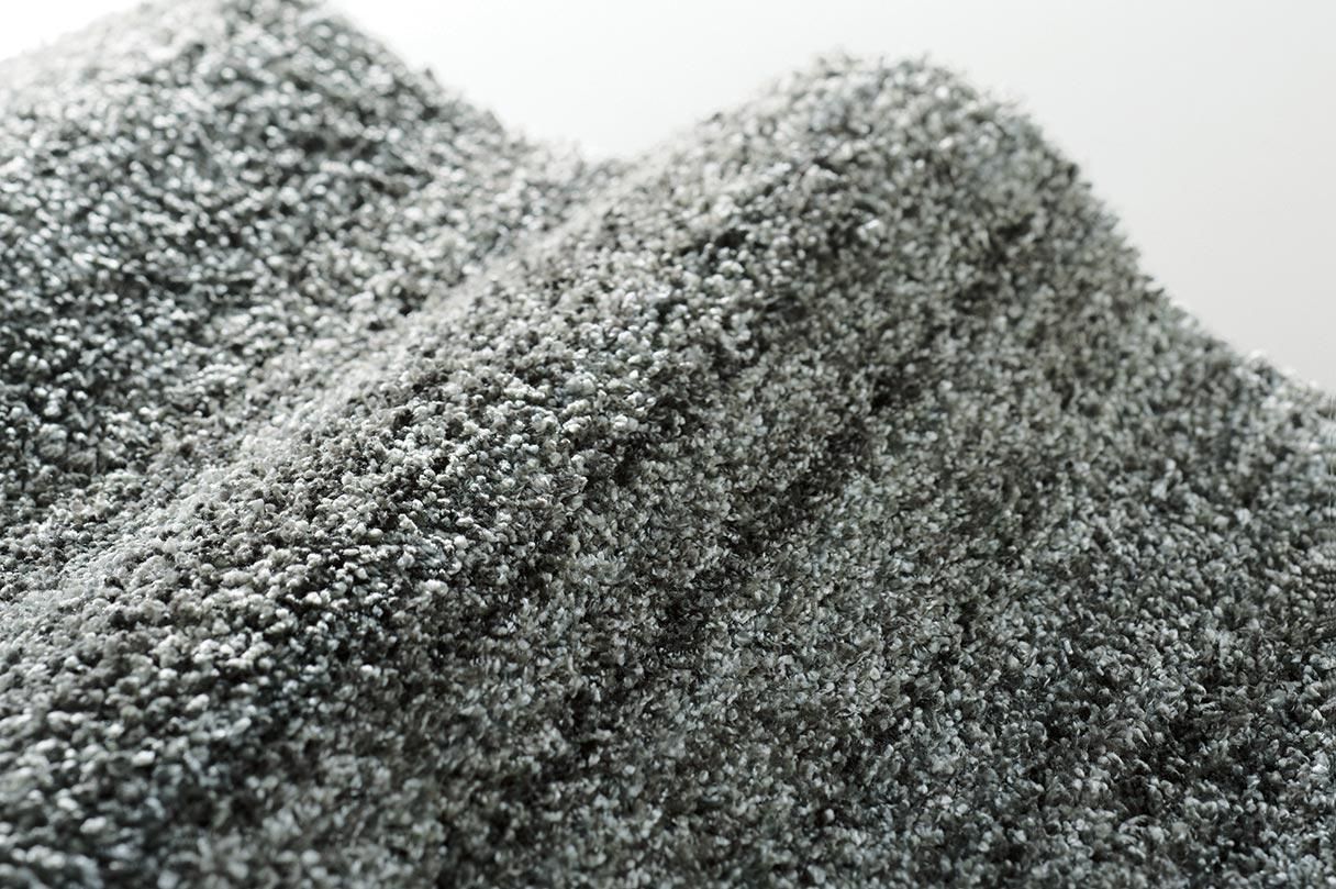 正規品♡レーヨンロゴ上下セット♡ダークグレー 高機能＆サイズ豊富なミックカラーシャギーラグ『ラックス