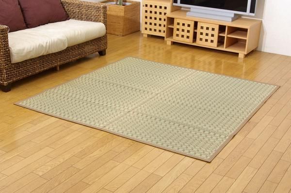 国産・耐久性の優れた掛川織い草カーペット 『左京』 江戸間2 国産・耐久性の優れた掛川織い草カーペット 『左京』 江戸間2