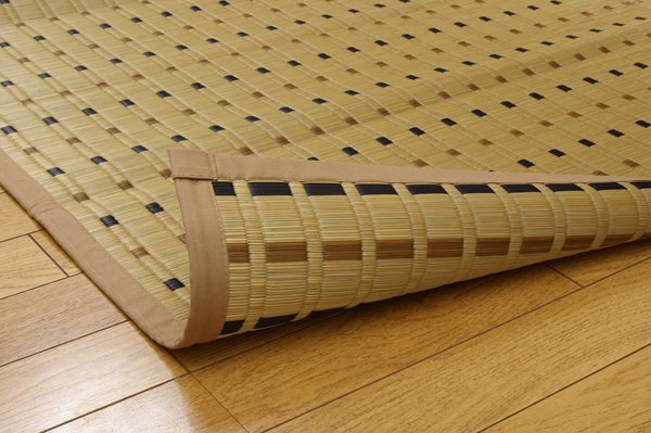 国産・耐久性の優れた掛川織い草カーペット 『小笑み』 江戸間2～10畳