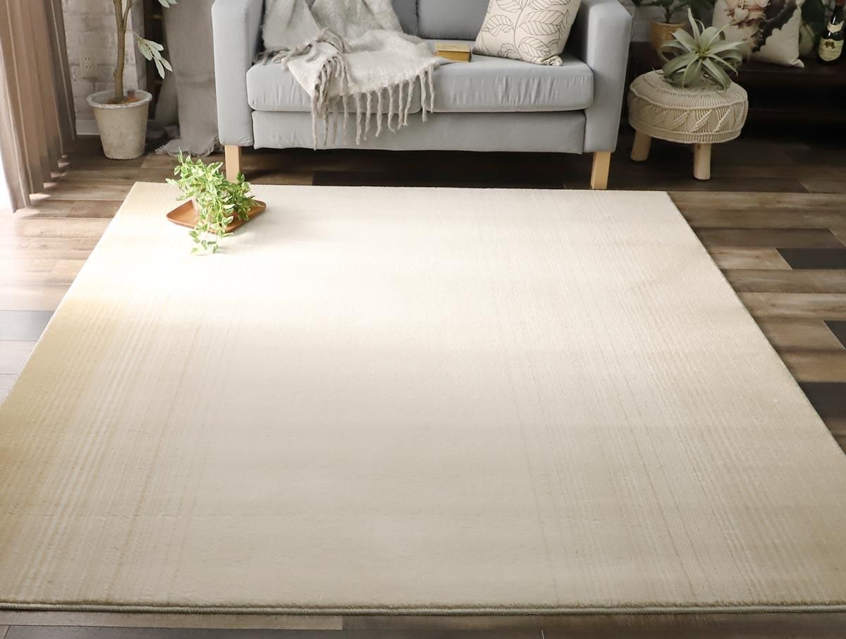 日本製 防ダニ加工付！ペットと快適に過ごせるラグ 『コンガト