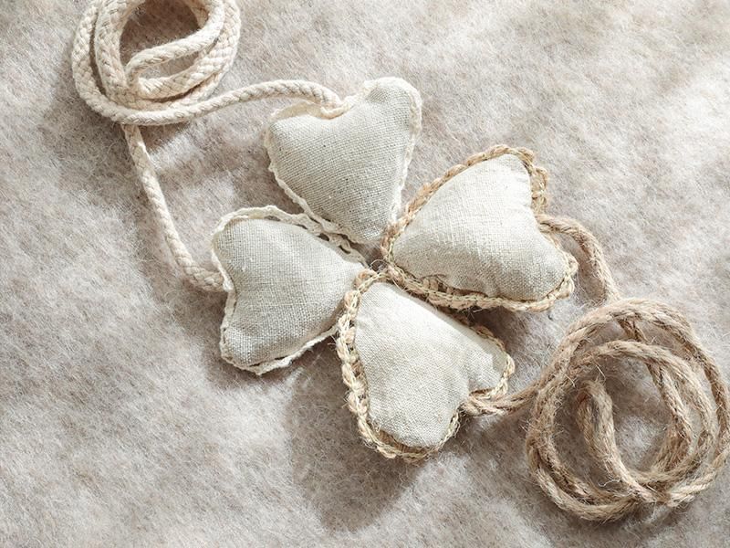 アウトレット】フランス製カーテンタッセル『アモール 麻』 - ラグ