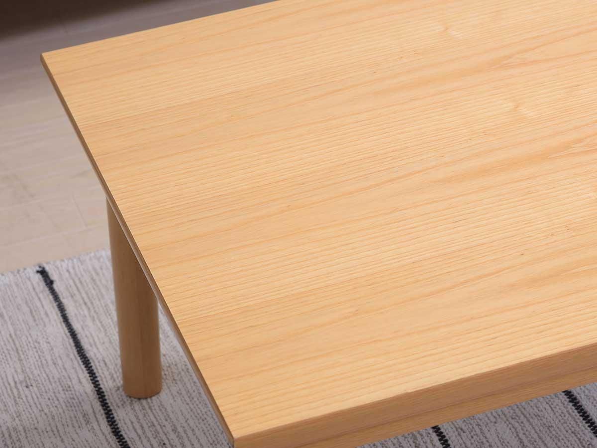 オールシーズン使える!シンプルモダンなこたつテーブル『モリス ナチュラル 約105cmx75cmx38cm』- ラグ・カーペット通販【びっくりカーペット】 おしゃれなこたつテーブル「モリス」