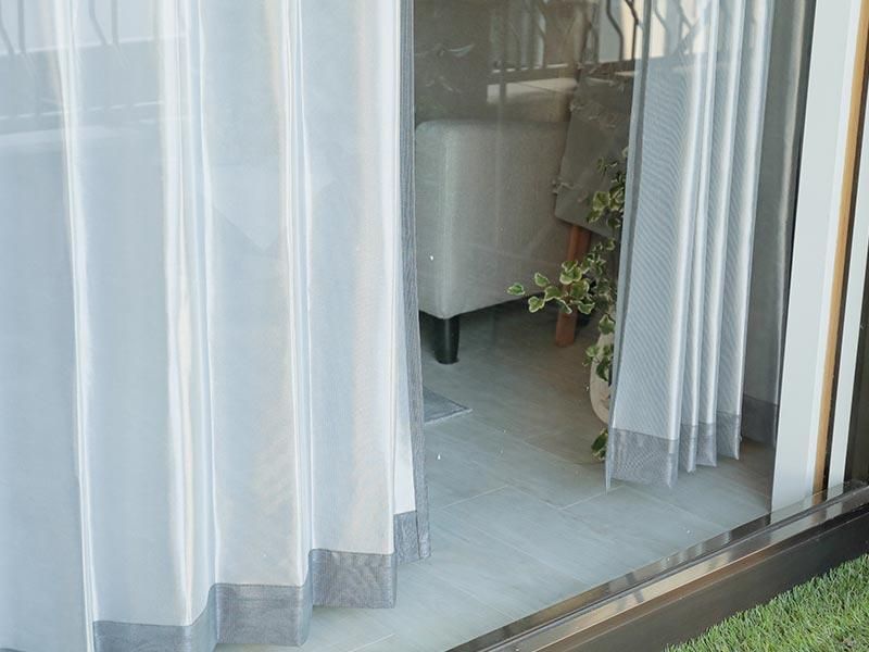 マジックミラー レースカーテン　 まるでマジックミラーのようなレースカーテン 外の景色が楽しめる！UVカット機能付き日本製レースカーテン