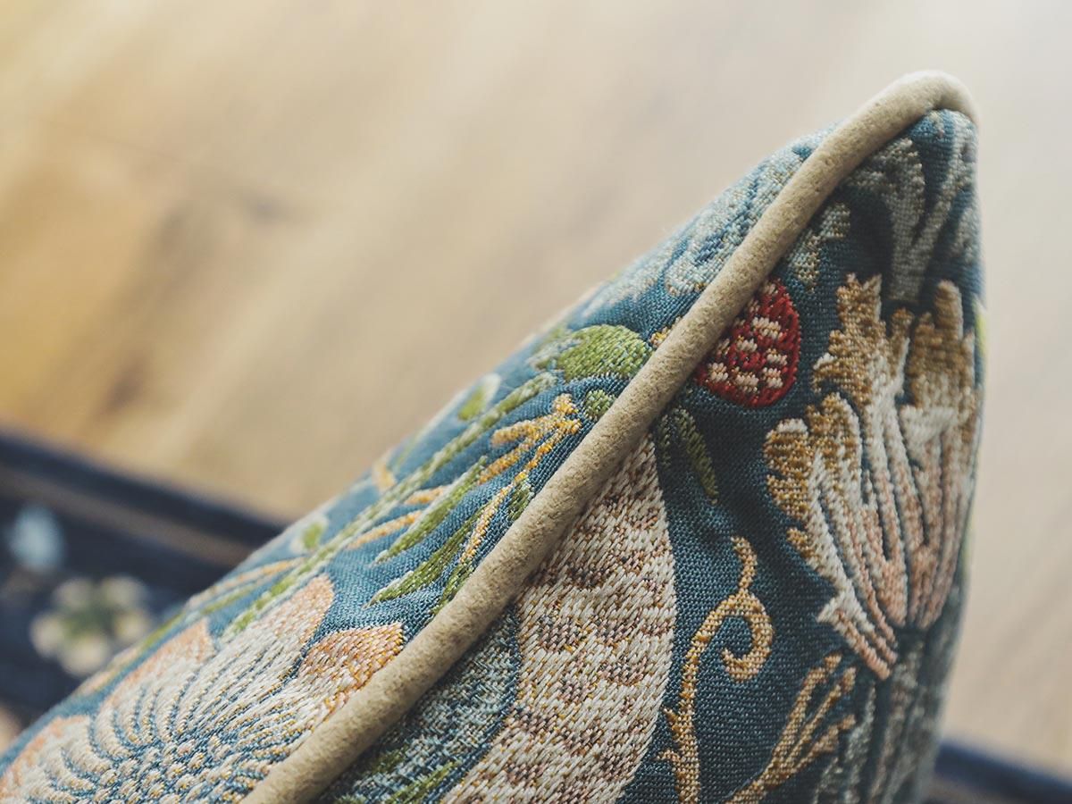 ウィリアムモリス クッションカバー Seaweed フルーツ(リビング