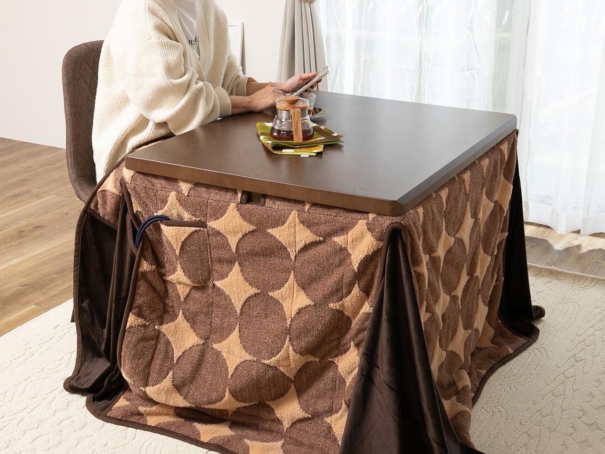 デスクワークやダイニングテーブルに!シンプルハイこたつ デスクワークやダイニングテーブルに!シンプルハイこたつ