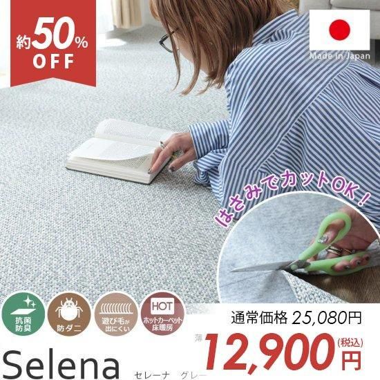 薄手だから自宅でカット出来る！機能充実いループパイルカーペット