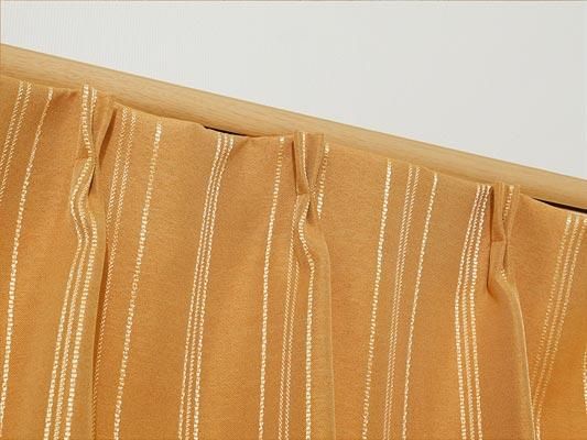 シンプルなストライプ柄がおしゃれな遮光3級カーテン 『サウス