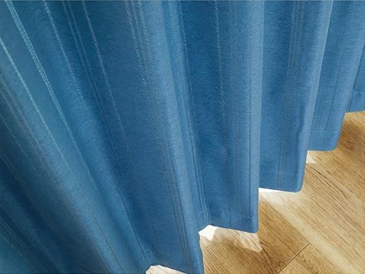 シンプルなストライプ柄がおしゃれな1級遮光カーテン 『サウス