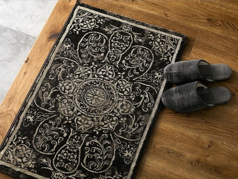 ムービーラグ ノアズアーク ヴィンテージ マット カーペット 良デザイン レア 買う家具・インテリア - ムービーラグ ノアズアーク