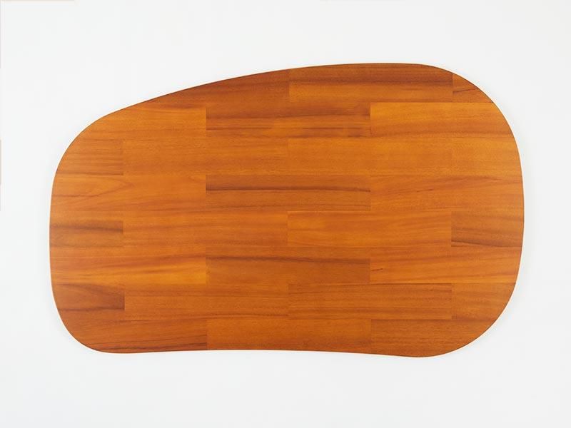 【特注】豆型テーブルダークブラウン 特注】豆型テーブルダークブラウン 特注】豆型テーブルダーク