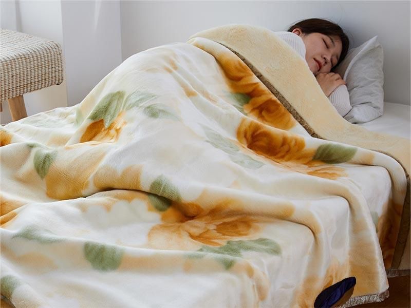 ふっくらあたたかミンクー毛布 静電気抑制素材