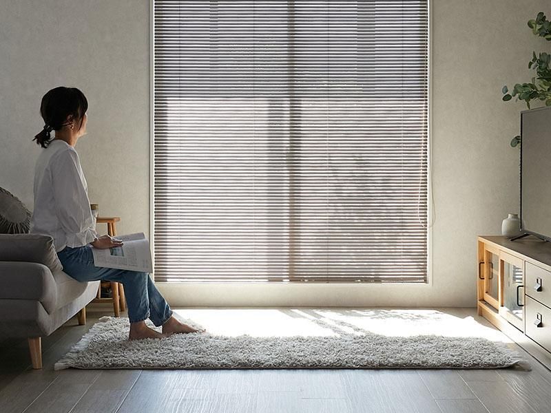 激安!光漏れが少ない高遮蔽PVCブラインド モクメタイプ - ラグ 激安!光漏れが少ない高遮蔽PVCブラインド モクメタイプ - ラグ