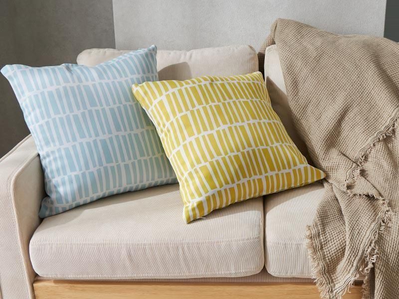 当店オリジナルデザイン】幾何学デザインの北欧柄がおしゃれ。洗濯機で