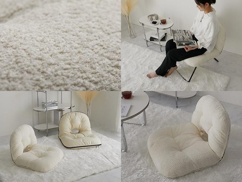 持ち運びOKな座椅子としてもソファとしても快適に使える、コンパクト