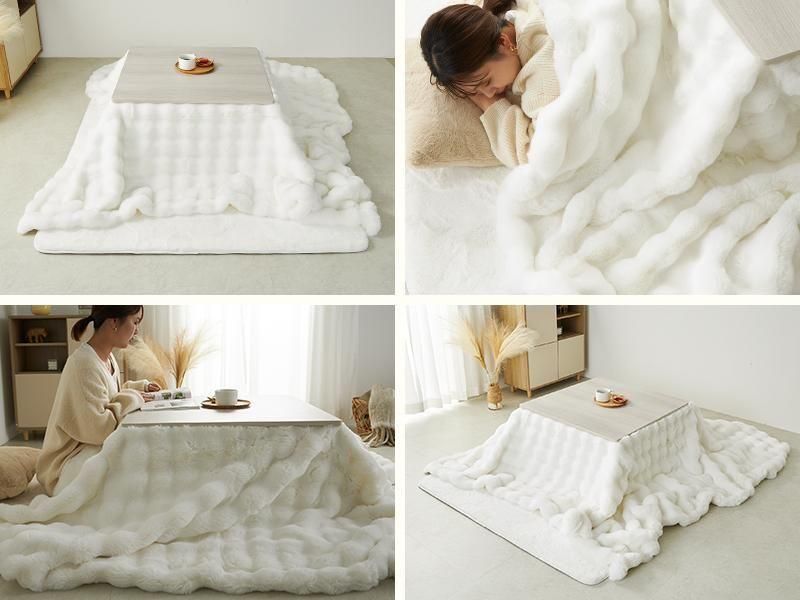 もこもこ、ふわふわ冬でもあったか！ぽこぽこがおしゃれな洗える