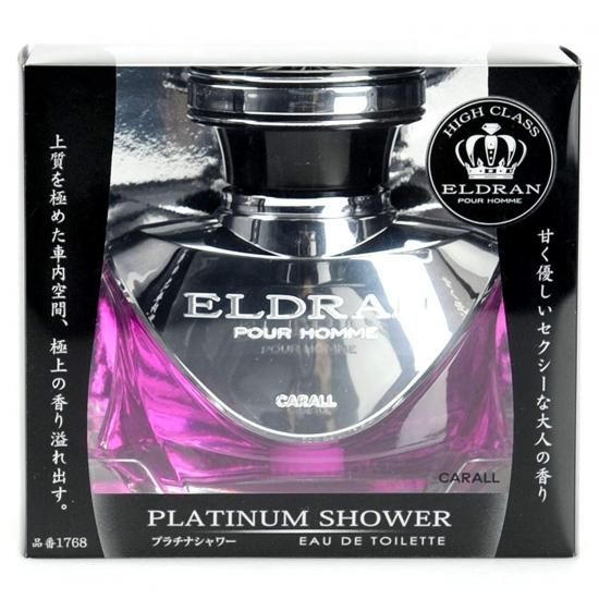 Eldran エルデュラン プラチナシャワー 車用芳香剤 置き型 128ml Eldran エルデュラン プラチナシャワー 車用芳香剤 置き型 128ml