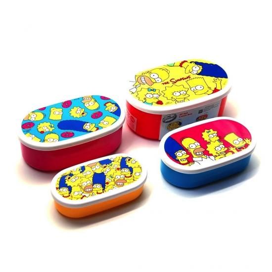 ザ シンプソンズ 4pランチボックス お弁当箱 ファミリー ザ シンプソンズ 4pランチボックス お弁当箱 ファミリー