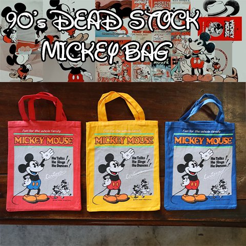 90's DEAD STOCK】,【ミッキーマウス】,ヴィンテージ ,ディズニー 
