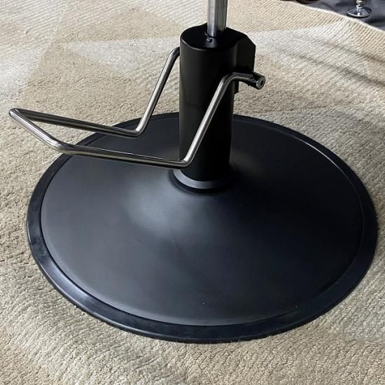 【革張り替え済み】スタイリングチェア Dr.SPINE ステンレス丸番ベース スタイリングチェア Dr.SPINE（選べる2色＋脚部11タイプ）の卸