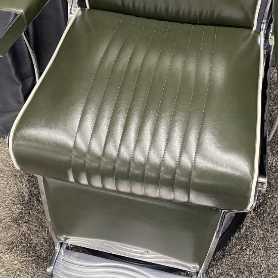 完売【中古】ビューティーガレージ 理容椅子『OLDEST-DX（オールデスト