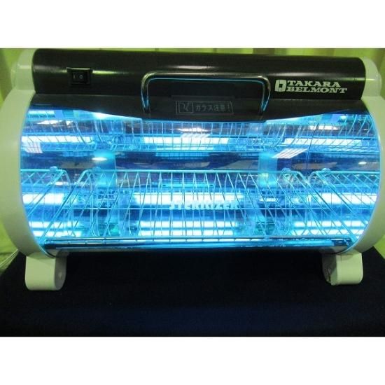 完売【中古】タカラベルモント 小型消毒器『EX-UV21W』ホワイト