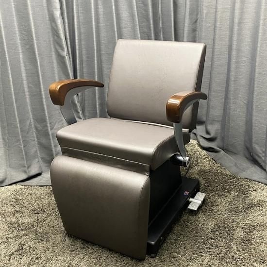 ALVIN 電動シャンプーチェア ブラウン 電動シャンプーチェア ALVIN-Sofa【レッグレスト連動タイプ