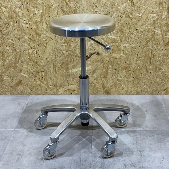 完売【中古】タカラベルモント スツール『D-STOOL ALUMI（D-スツール 