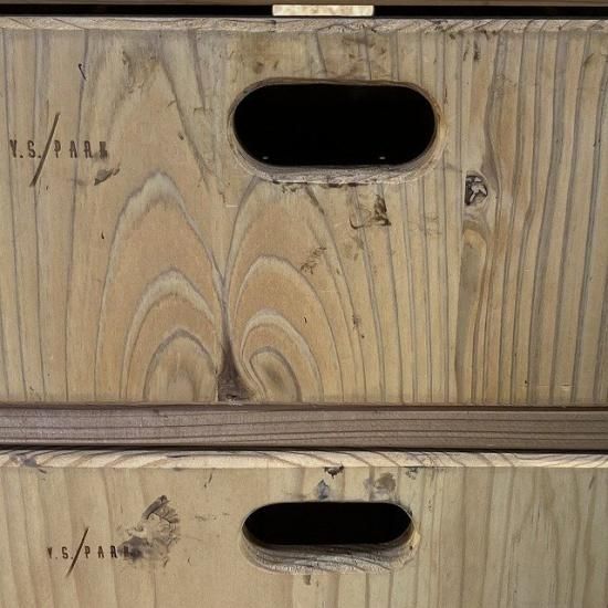 完売【中古】Y.S.PARK ワゴン『ウッドワゴン YS-F10』ナチュラル - 理