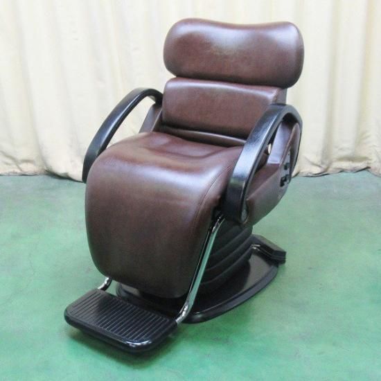 大広製作所 B-111NES（ブラック）木目肘シャンプー電動椅子