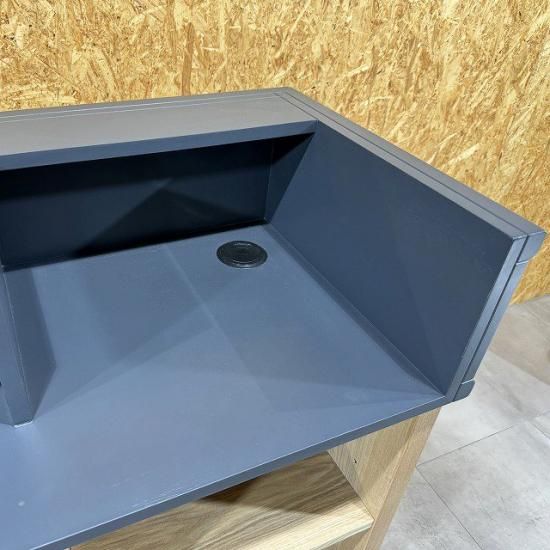 完売【中古】ビューティガレージ 店舗用品 レジカウンター『装飾