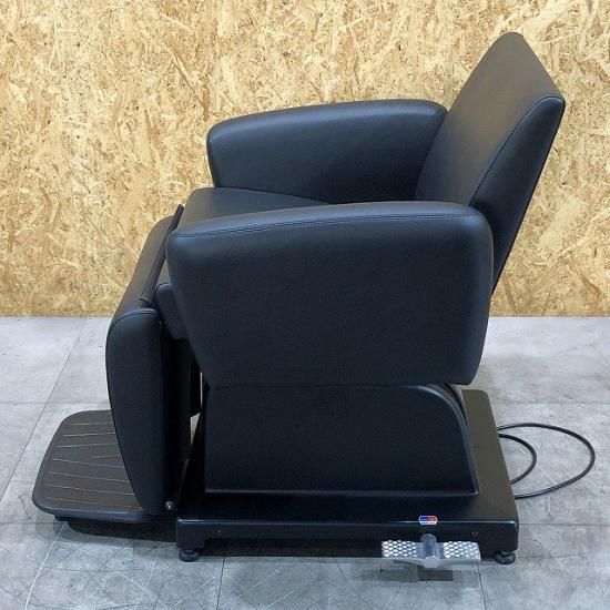 ALVIN 電動シャンプーチェア ブラウン 新品】ビューティガレージ 『電動シャンプーチェア ALVIN-Sofa