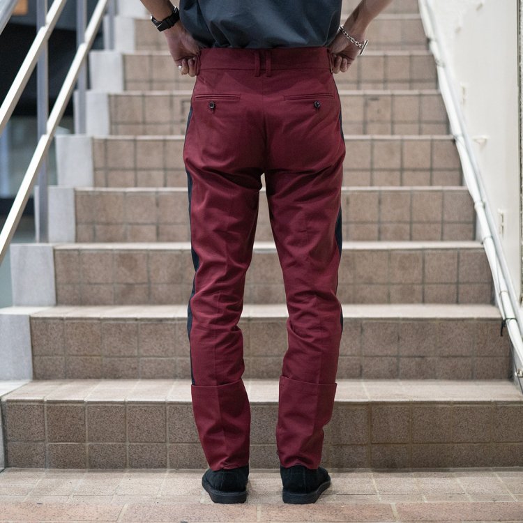 YUKI HASHIMOTO / SIDE LINED TROUSERS - Transistor online store