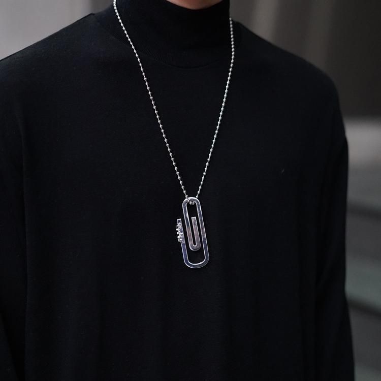 クードス kudos ネックレス ステンレス KUDOS CLIP NECKLACE クードス kudos ネックレス ステンレス KUDOS CLIP NECKLACE
