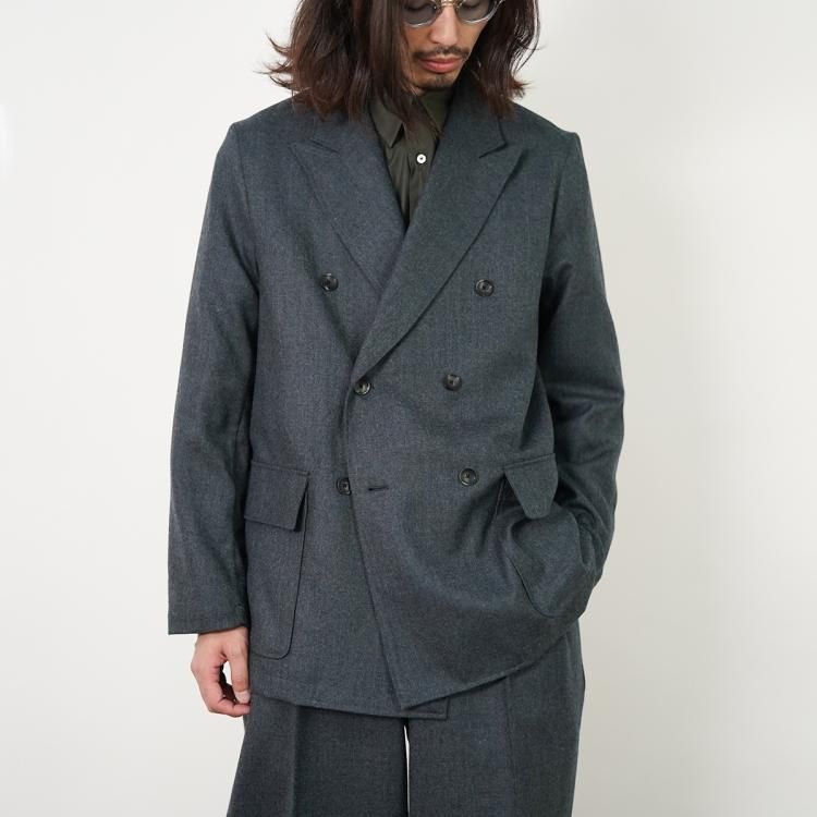 marka / W.B SHIRT JACKET (2/48 WOOL SOFT SERGE) (マーカ