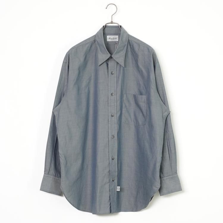 Marvine Pontiak Shirt Makers / Regular Collar 3 Button SH (Navy