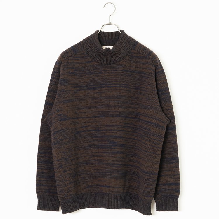 polyploid mock neck pullover b-