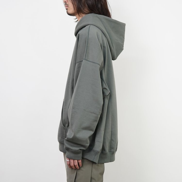 マーカウェア MARKAWARE パーカー 丸胴 HUGE PARKA (ORGANIC COTTON 