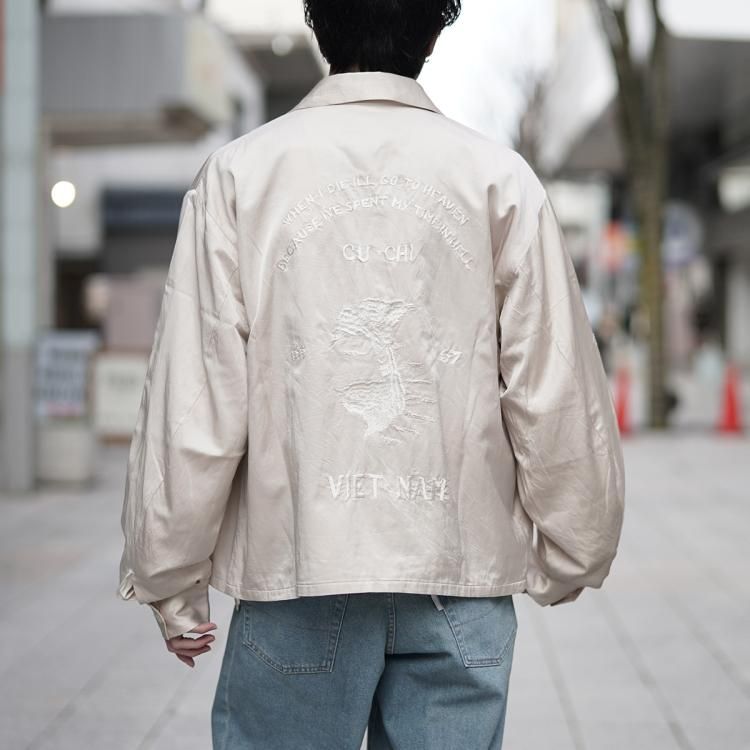 ジエダ jieda VIETNAM JACKET/IVORY肩幅54