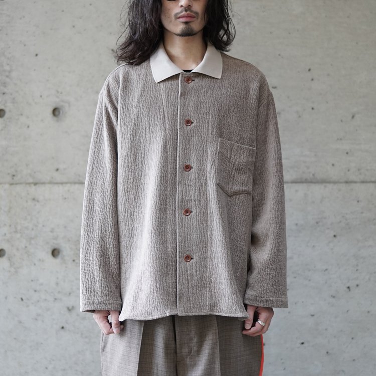 【SALE／75%OFF】 HOMELESS TAILOR layered shirt asakusa.sub.jp