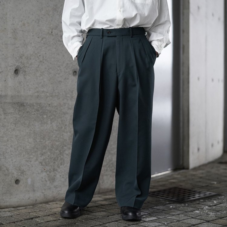 MARKAWARE 20ss ペグトップ パンツ スラックス marka 1