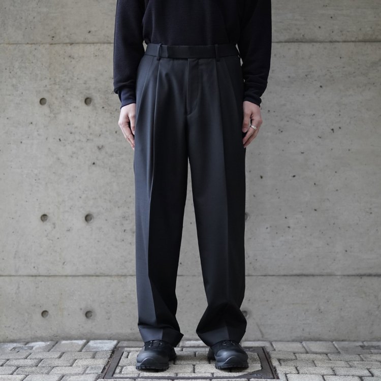 マーカウェア MARKAWARE パンツ スラックス DOUBLE PLEATED