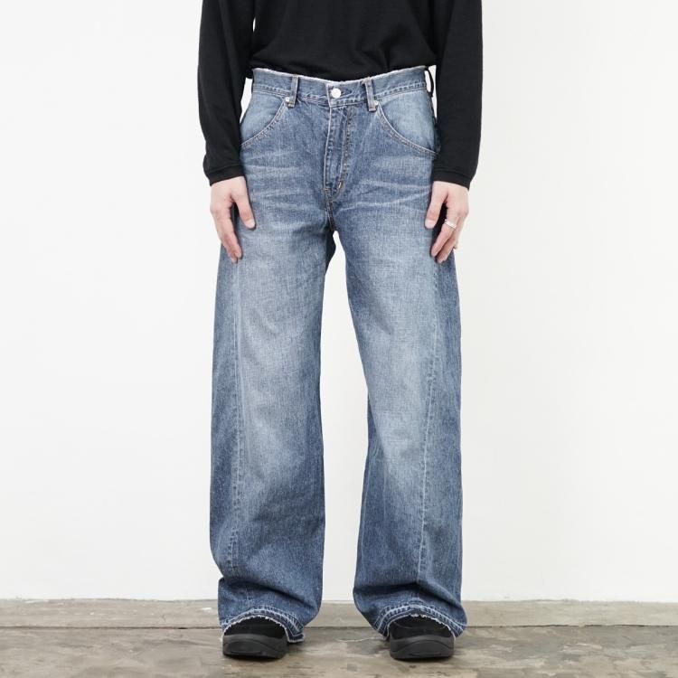 ジエダ JieDa パンツ デニム 3D BAGGY DENIM