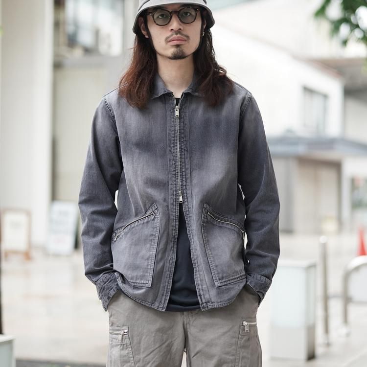 ノンネイティブ nonnative デニムシャツ RANCHER SHIRT JACKET COTTON 10oz DENIM VW