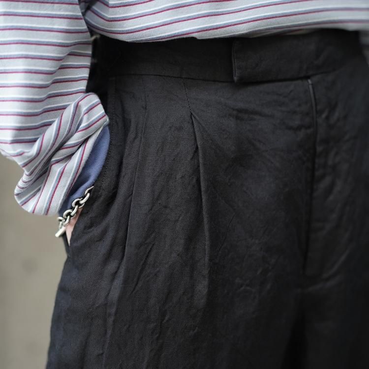 マーカ marka パンツ OFFICER PANTS 2TUCK WIDE